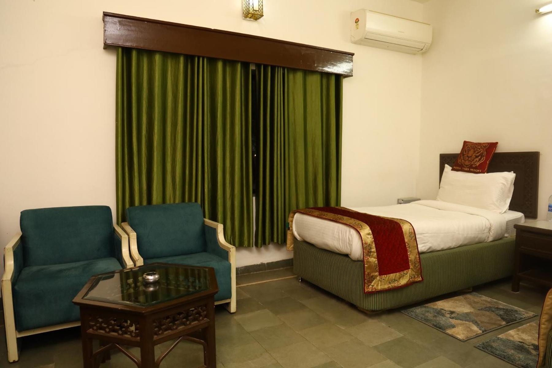 Panna Tiger Resort- Riverside Property Rājgarh Zewnętrze zdjęcie
