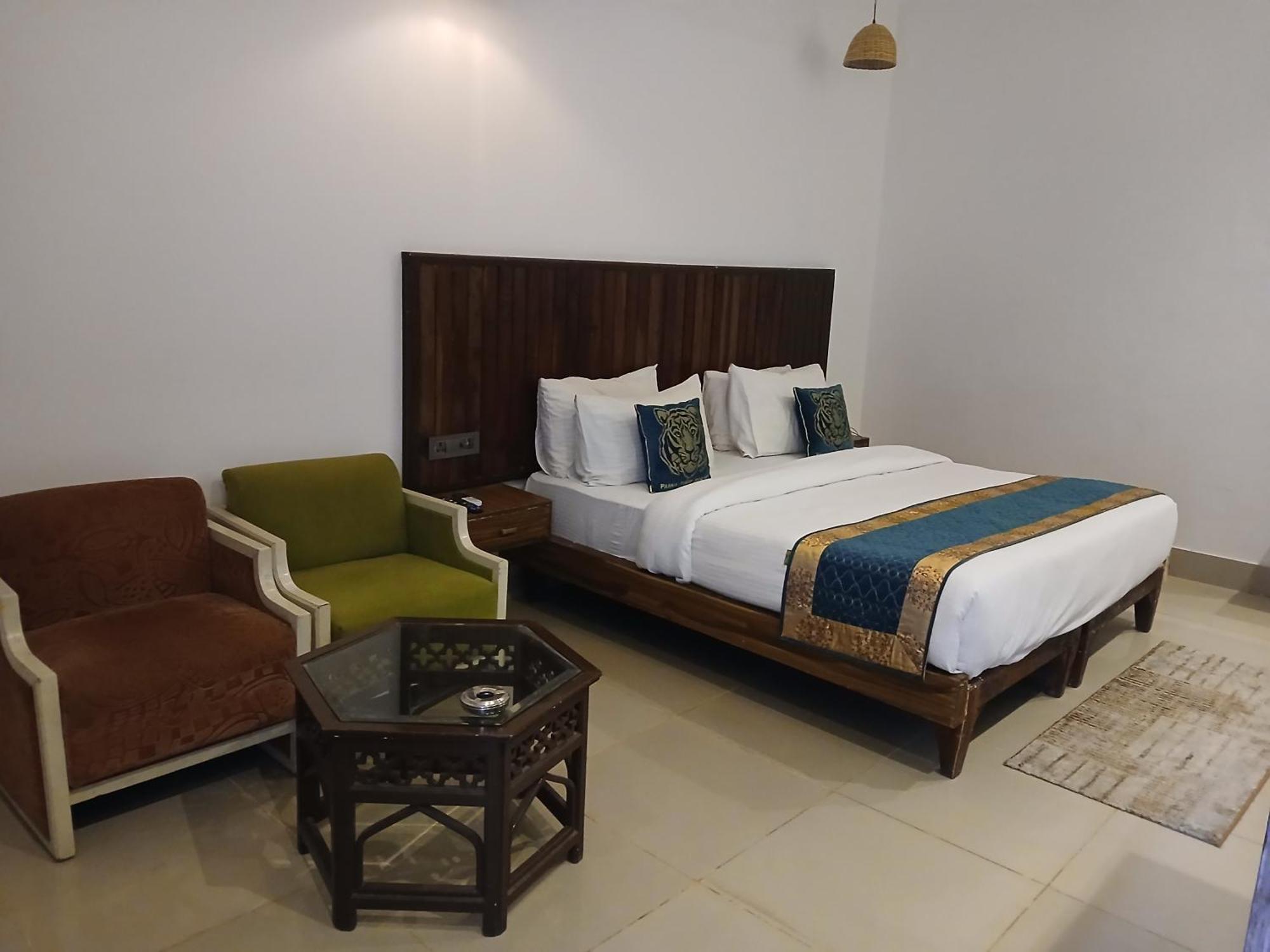 Panna Tiger Resort- Riverside Property Rājgarh Zewnętrze zdjęcie
