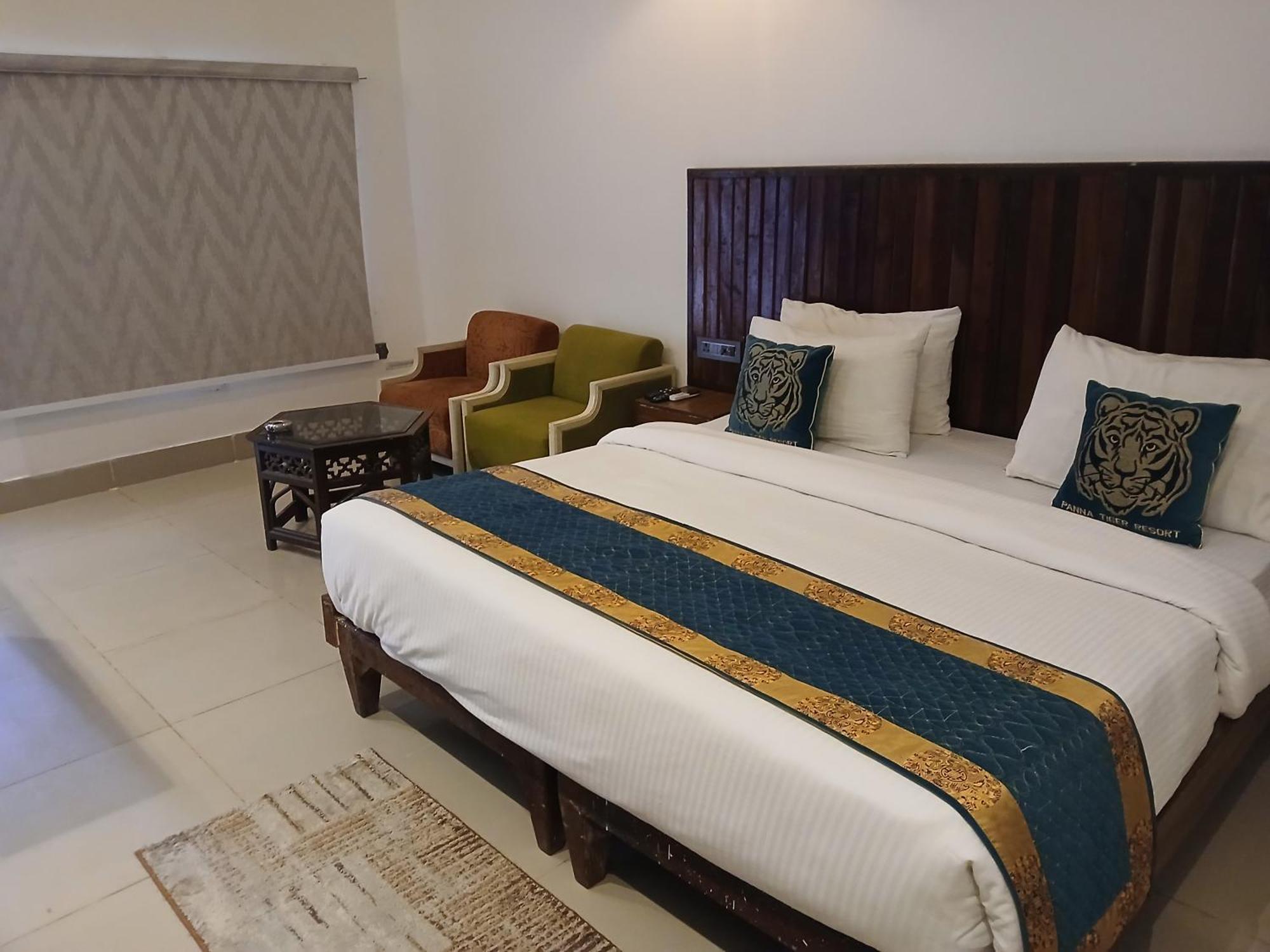 Panna Tiger Resort- Riverside Property Rājgarh Zewnętrze zdjęcie